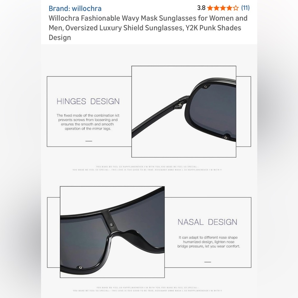 Oversized Sunglasses - Picture 7 of 8